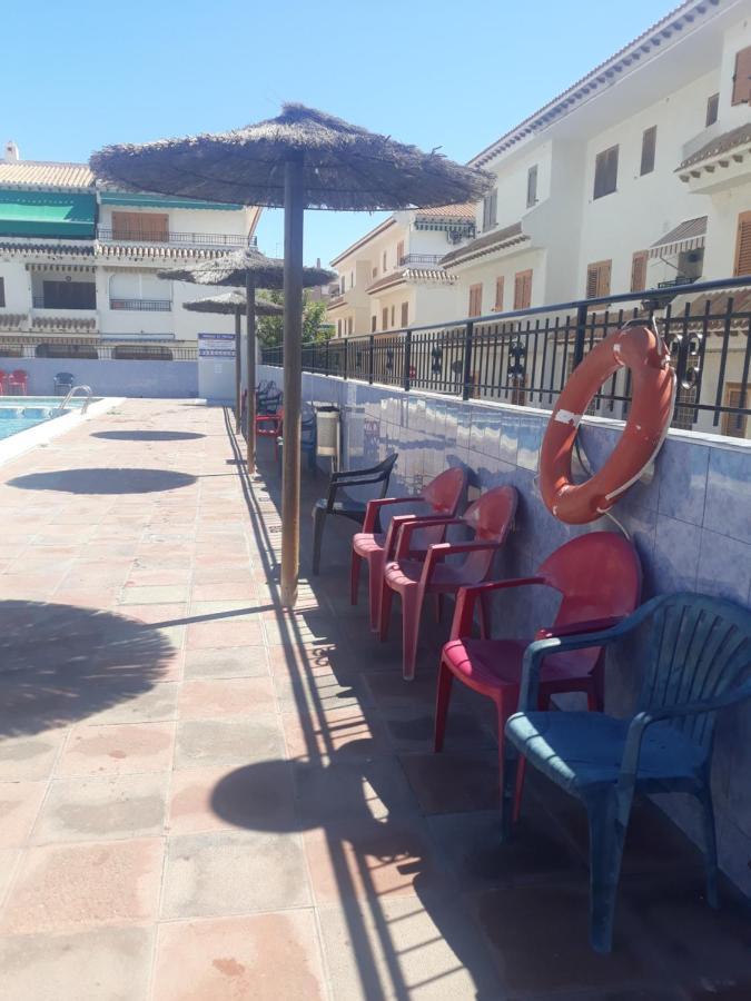 Apartamento Santa Pola, en Playa del Tamarit con piscina. Exterior foto