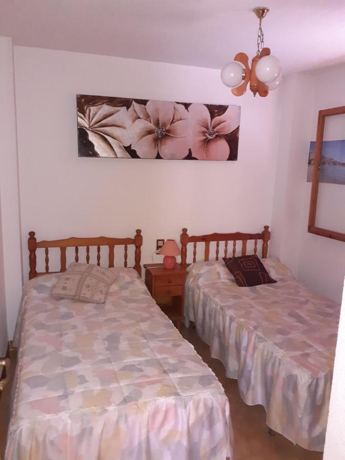 Apartamento Santa Pola, en Playa del Tamarit con piscina. Exterior foto